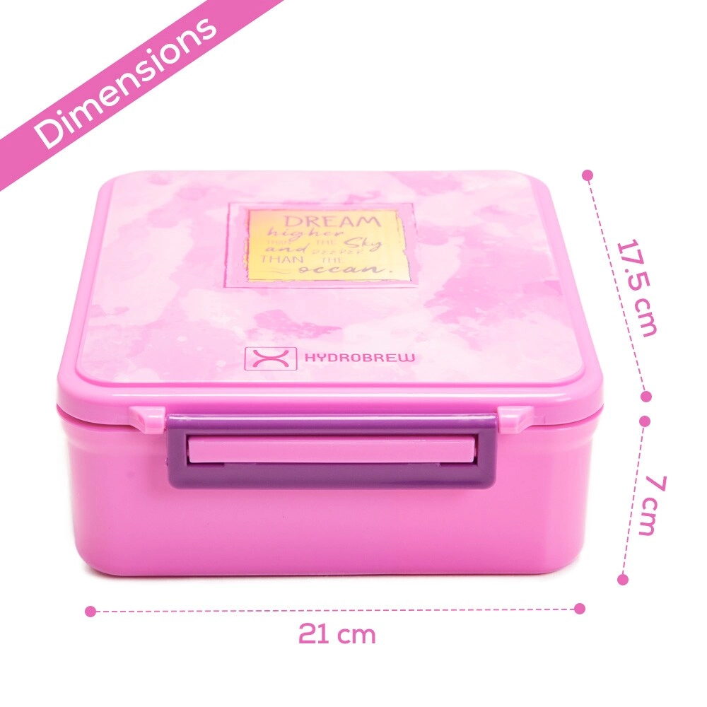 Bento Lunch Box - Adventure Sage 1.74L + Steel Food Jar - 0.35L + Lunch Bag