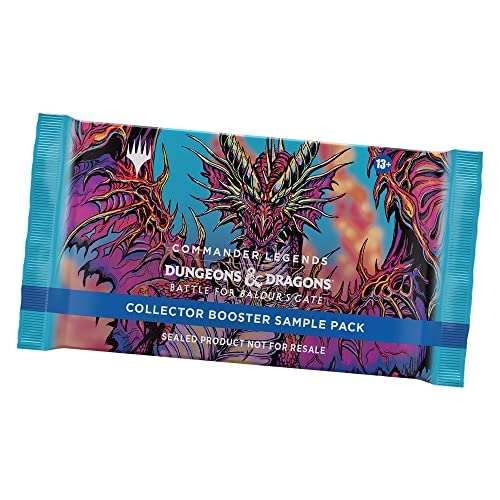 Commander Legends: Battle for Baldur’s Gate Commander Deck - Exit from Exile - 100-card + Collector Booster Sample Pack - 2-card