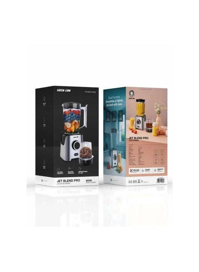 6-in-1 Blender - Unbreakable Jar, Chopper & Grinder