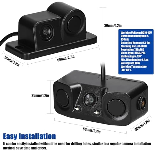 3-in-1 Camera - Night vision 720x480