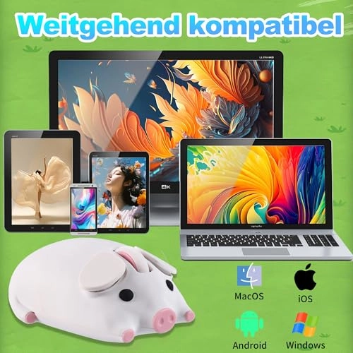 Pig Shape Mouse - Wireless