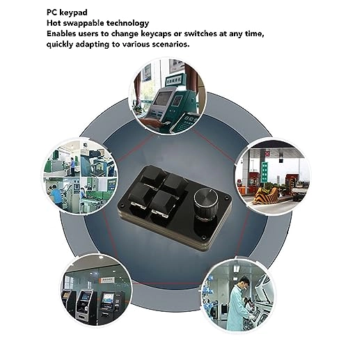 Mini 4 Key Keypad - Blue Switch Hot Swappable