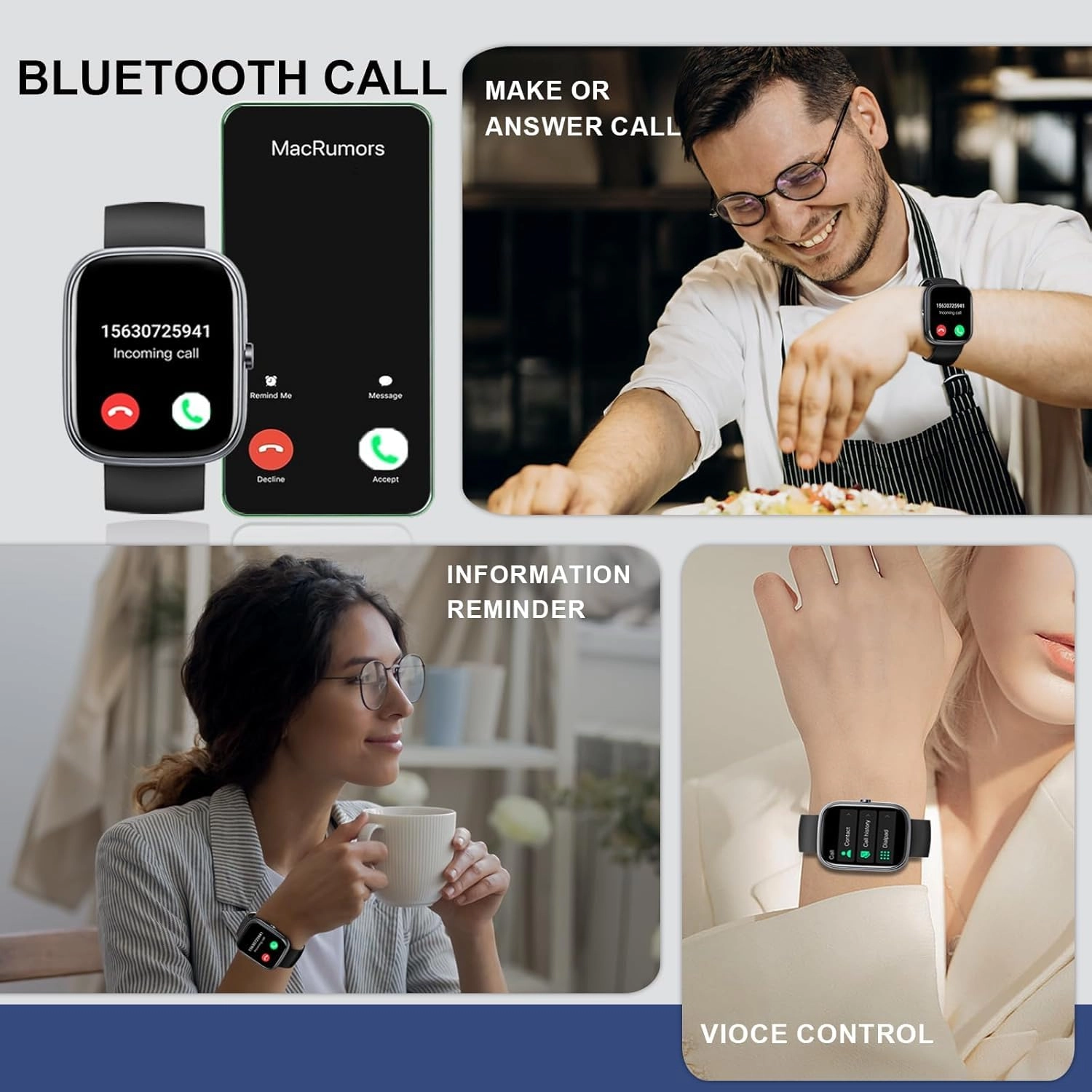 Smart Watch - 1.96"