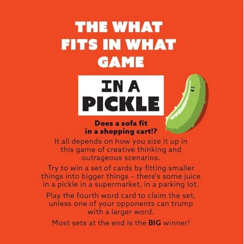 Party to Go - in a Pickle - Card Game