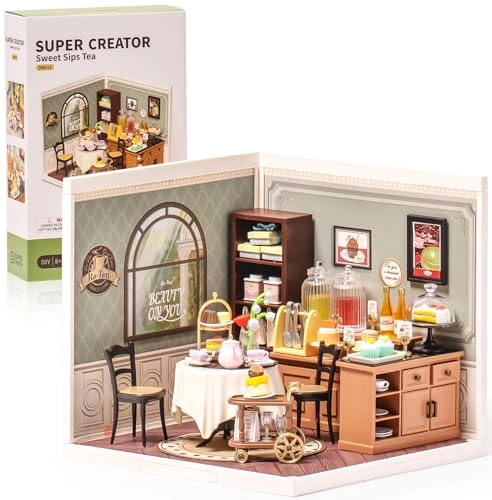 DIY Miniature House Kit - Hong Kong Bites Cafe