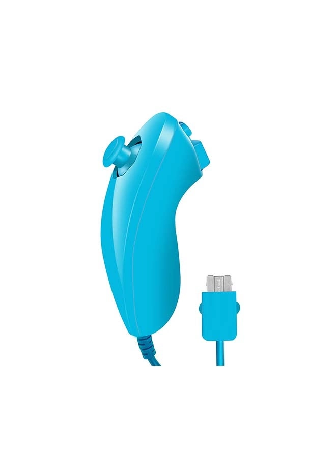 Wii Left Hand Controller - Blue Nintendo Wii