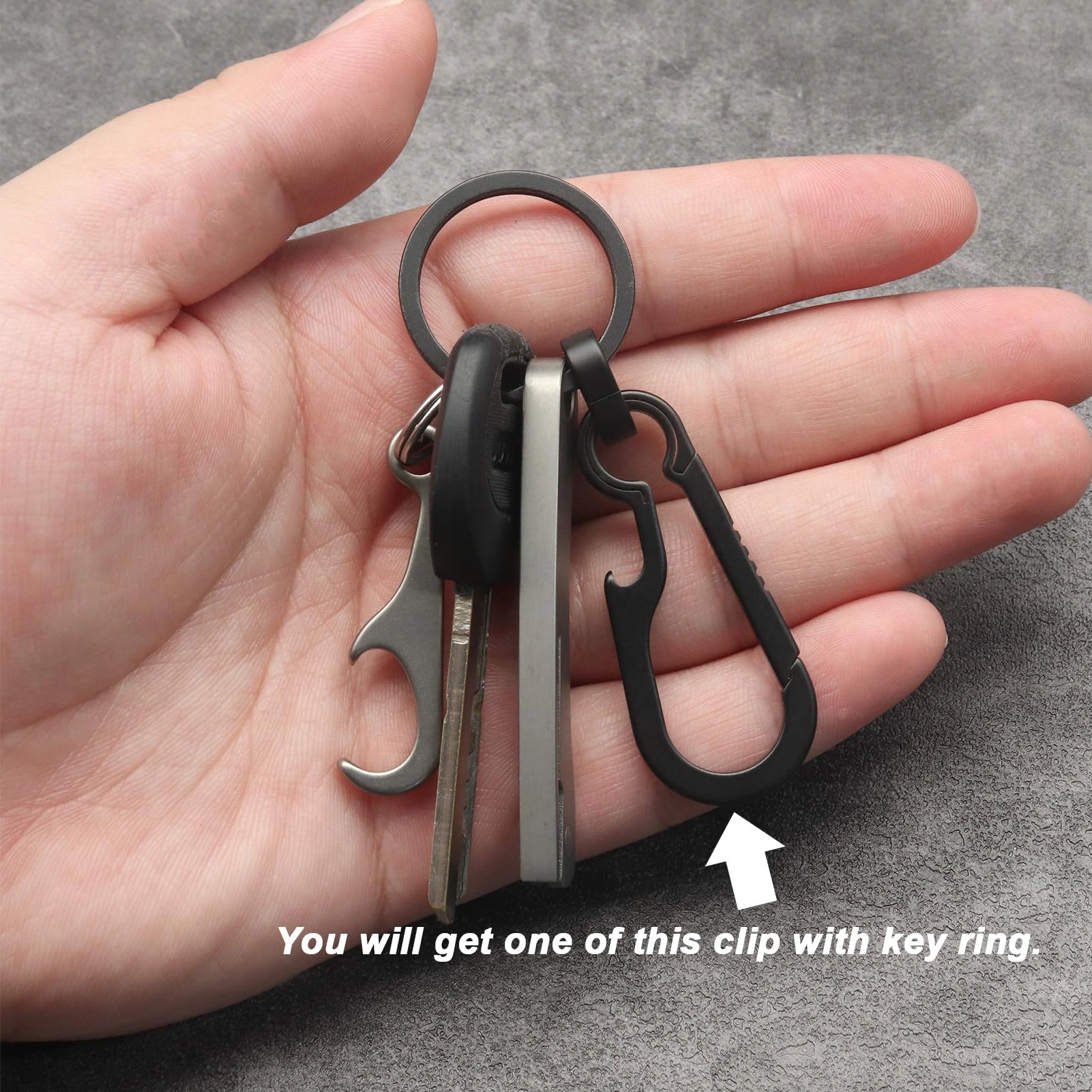 Carabiner Keychain - Space
