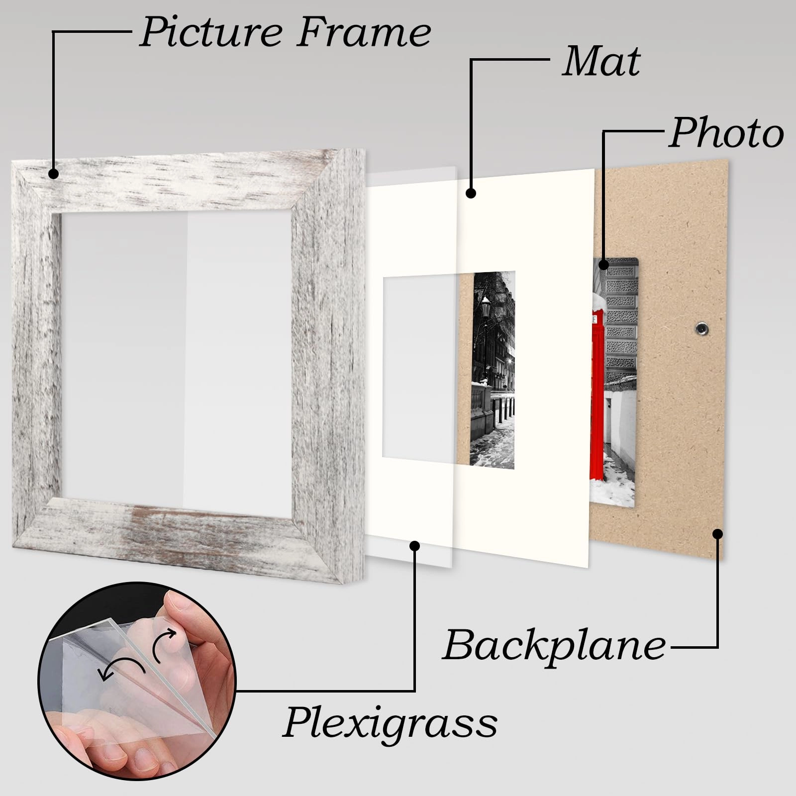 Single Picture Frame - 6x6 1