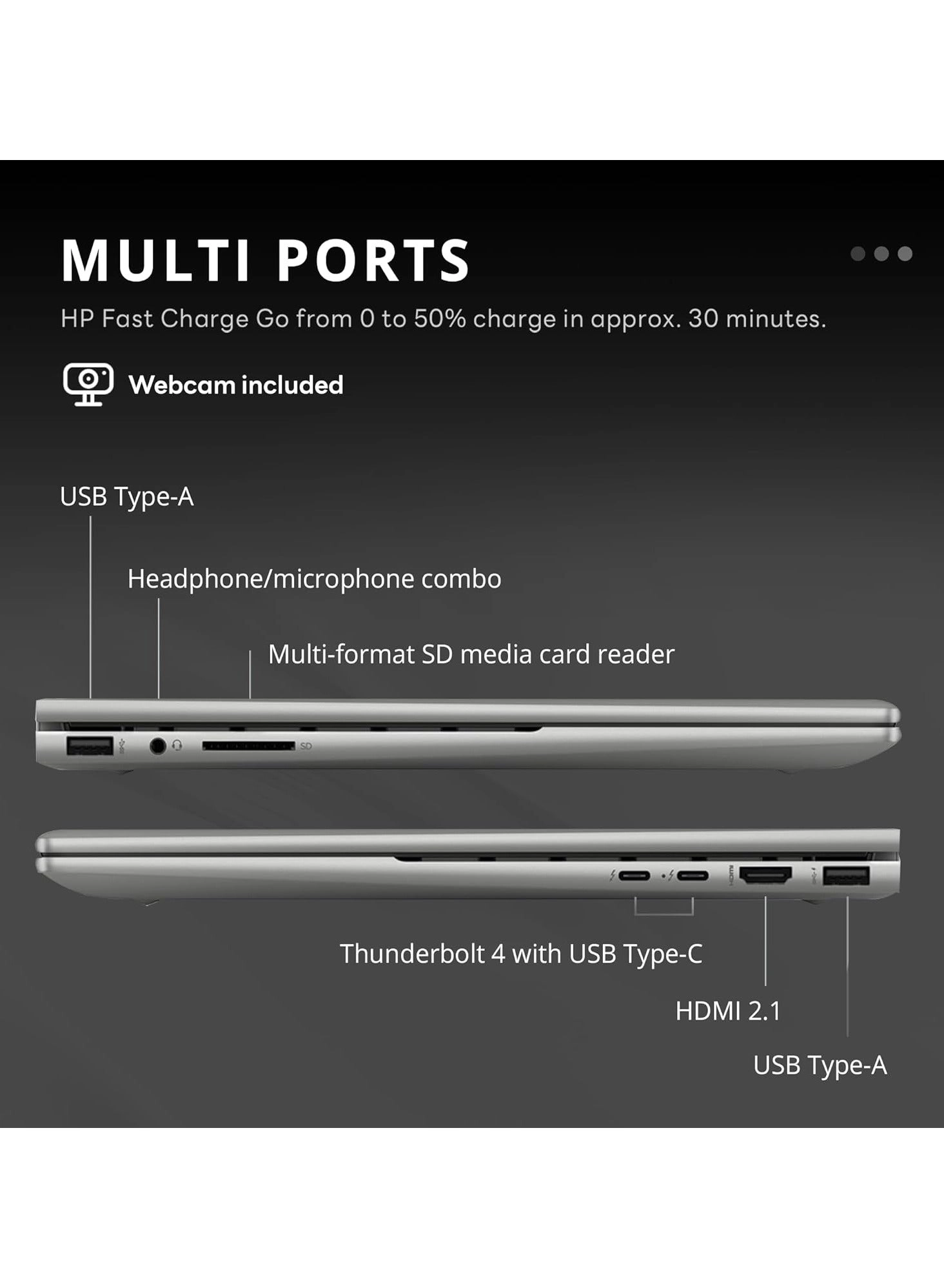 Envy x360 2-in-1 15 15-FE - 15.6'' Core Ultra 7 155U 32GB DDR5 1TB SSD