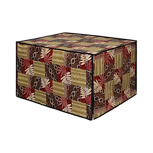 Microwave Oven Cover - 20 Liters Multicolor