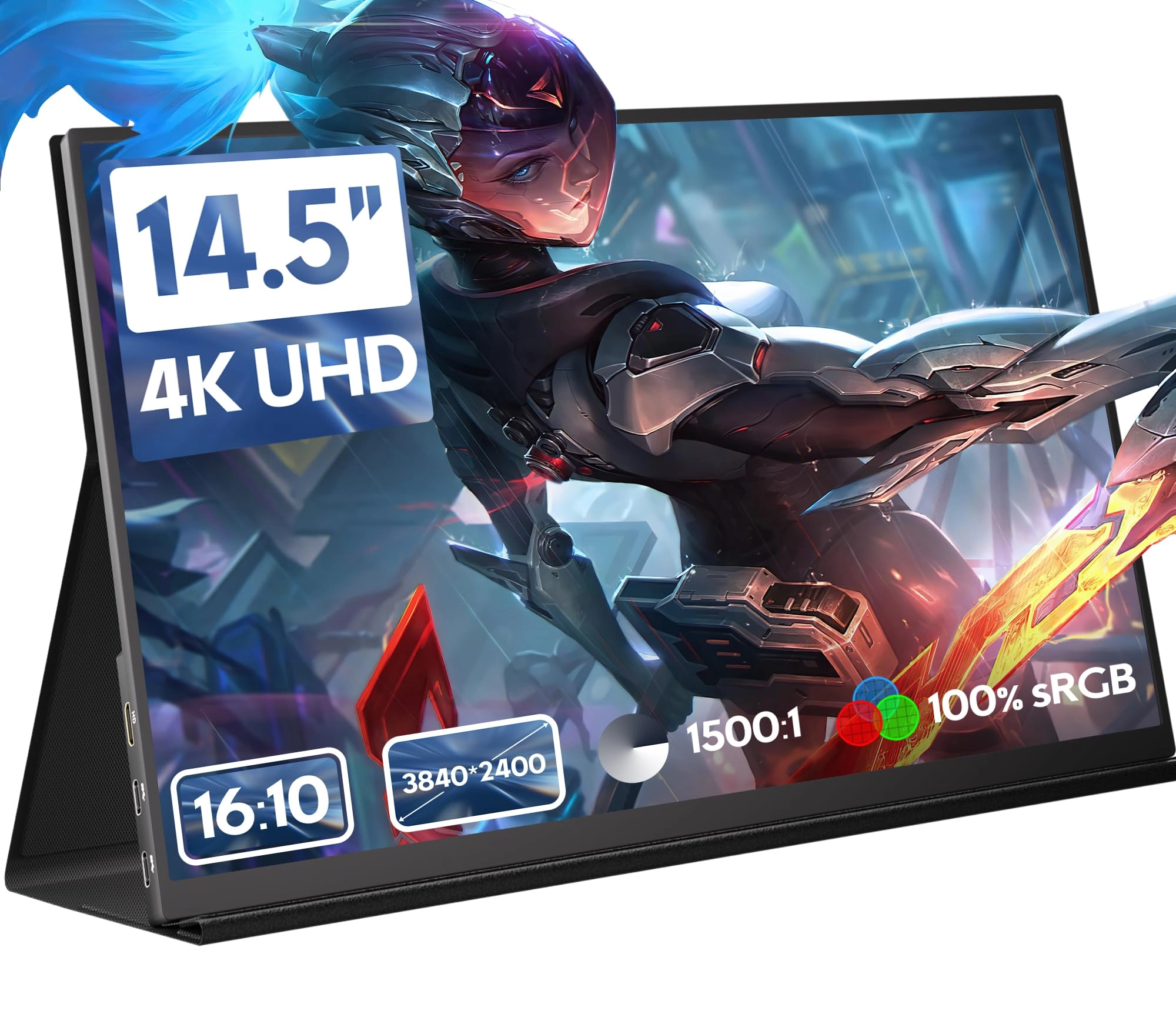 Portable Gaming Monitor - ZSCMALLS [some unique identifier] 14.5 Inches 3840 x 2400 Pixels