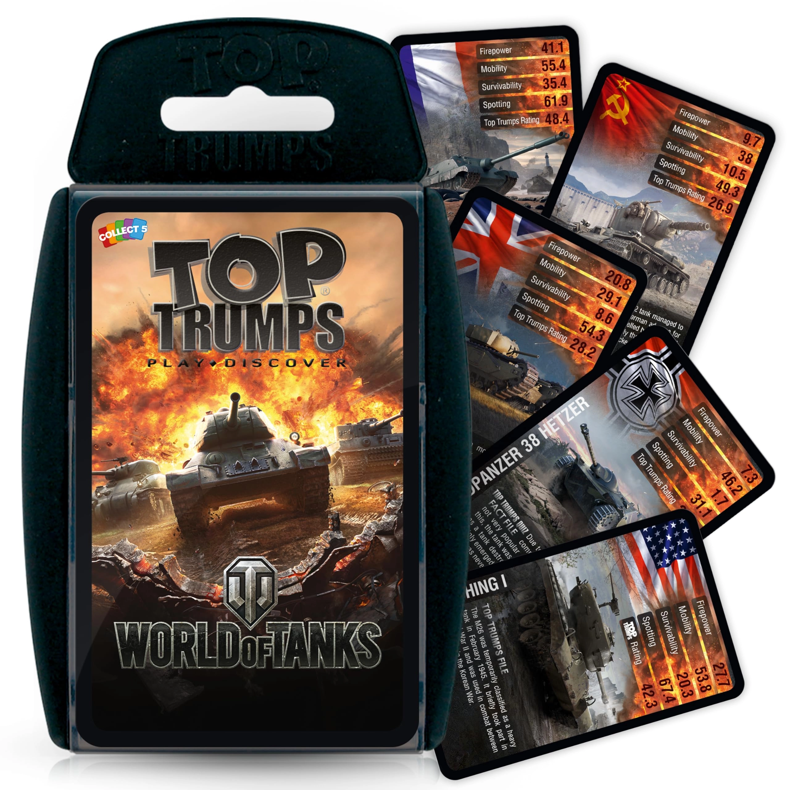 Top Trumps World of Tanks - Card Game
