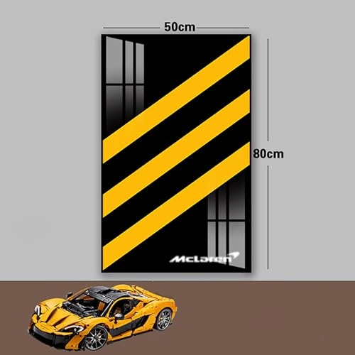 LEGO Technic McLaren P1 (42172) - 50 x 80 cm Wall Whiteboard Style B