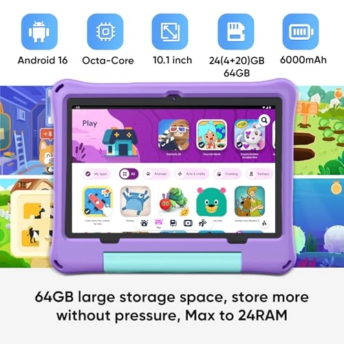 Android tablet - 12GB 10 inch 64GB Gift Set Packaging