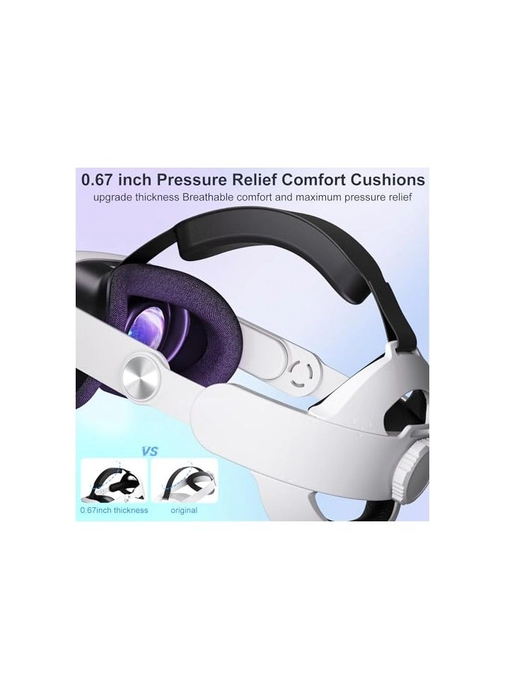 Head Strap - Quest 3 Pressure-Free Elite