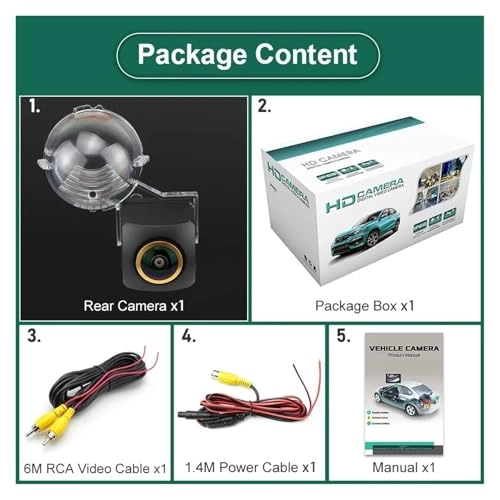 Car Reversing Camera - Night Vision AHD1080P