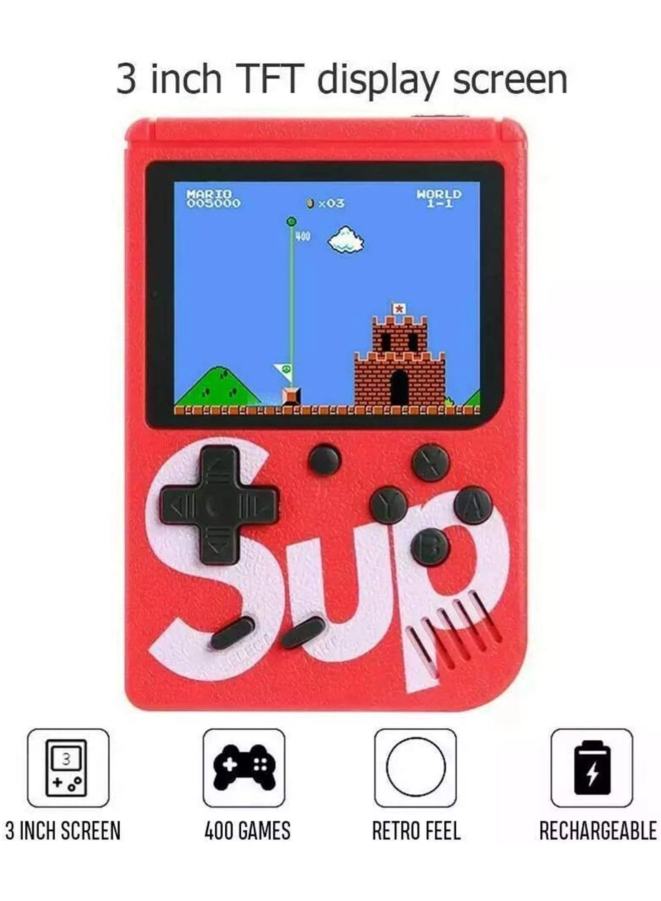 Retro Handheld Game Console