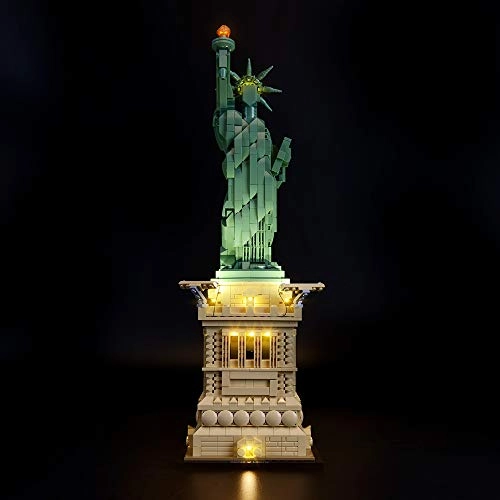 Led Lighting Kit for LEGO 21042 Architecture Statue of Liberty