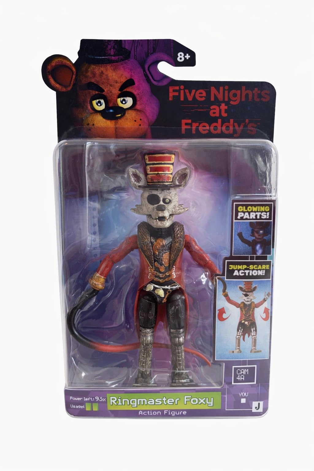 Jazwares Ring Master Foxy - Five Nights at Freddy's Collectors - 8+ 1 pc