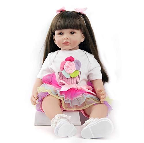 Reborn Baby Doll - 22 Inches / 55 cm Silicone Ages 3+