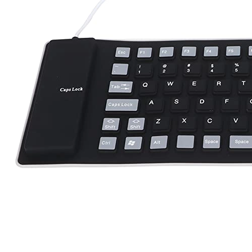Foldable Silicone Keyboard - Wired