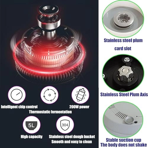 Dough Kneading Machine - 5L 550W