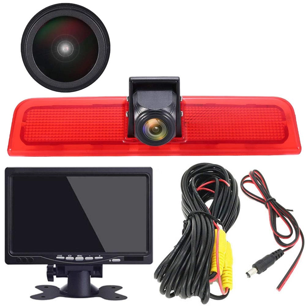 Dynavsal rear view mirror monitor + rear view camera - 1280 x 720 pixels