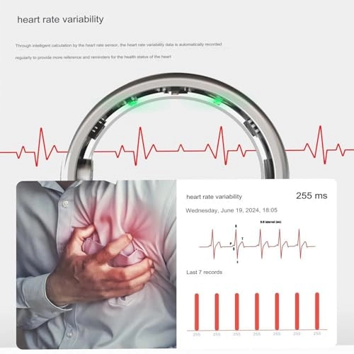 Smart Ring Health Tracker - Silver #11