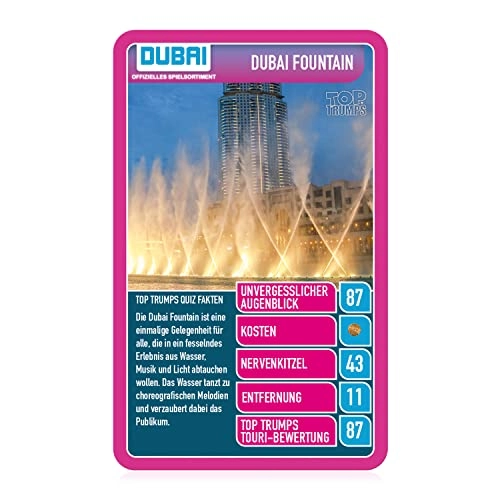Top Trumps Dubai - Card Game (German)