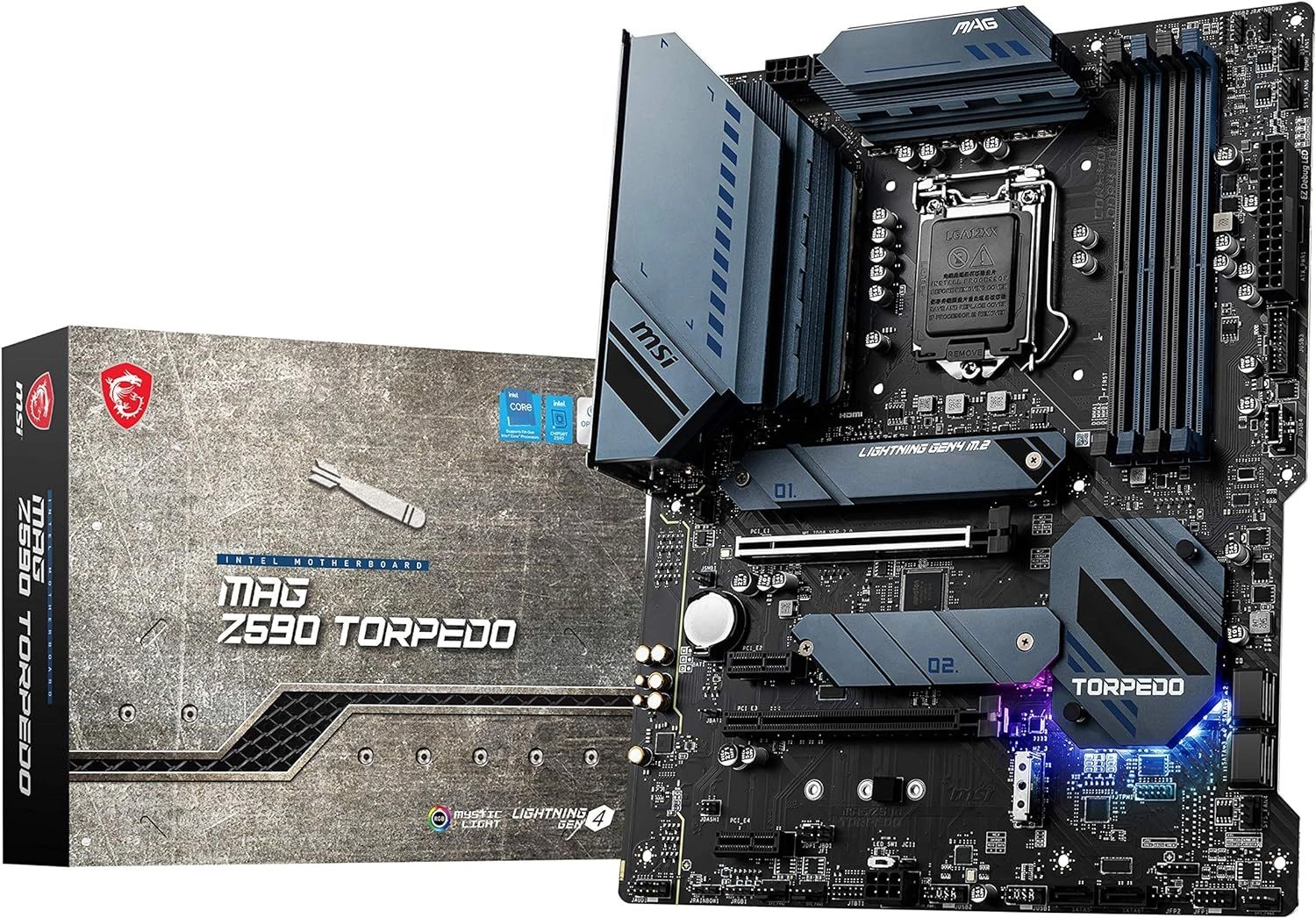 MAG Z590 TORPEDO - LGA 1200 DDR4 5333(OC) MHz