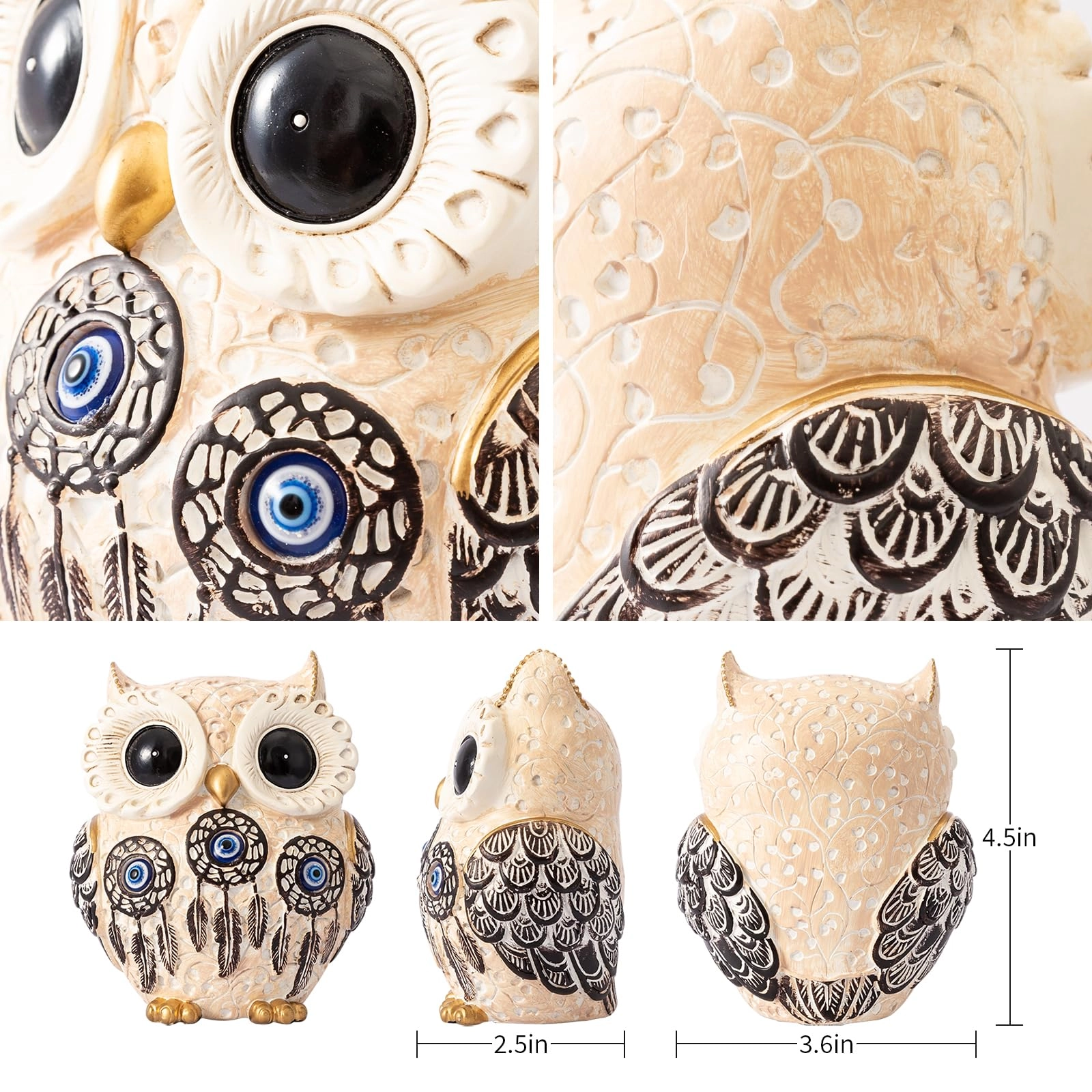 Owl Statue - Resin