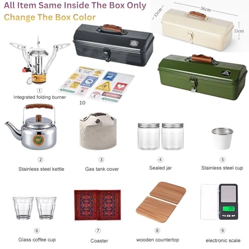 Outdoor Tea Set Kit - 1 Count 600 Milliliters