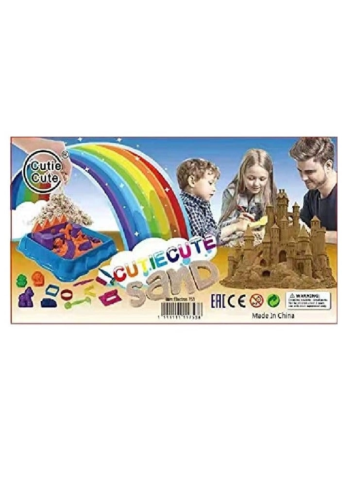 Magical Play Sand - 2000 Grams With Accessories