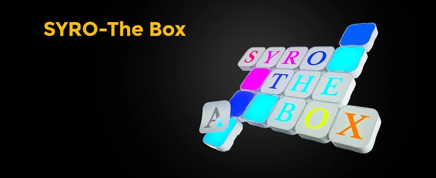 LED Syro Box - 16RGB SET Letters