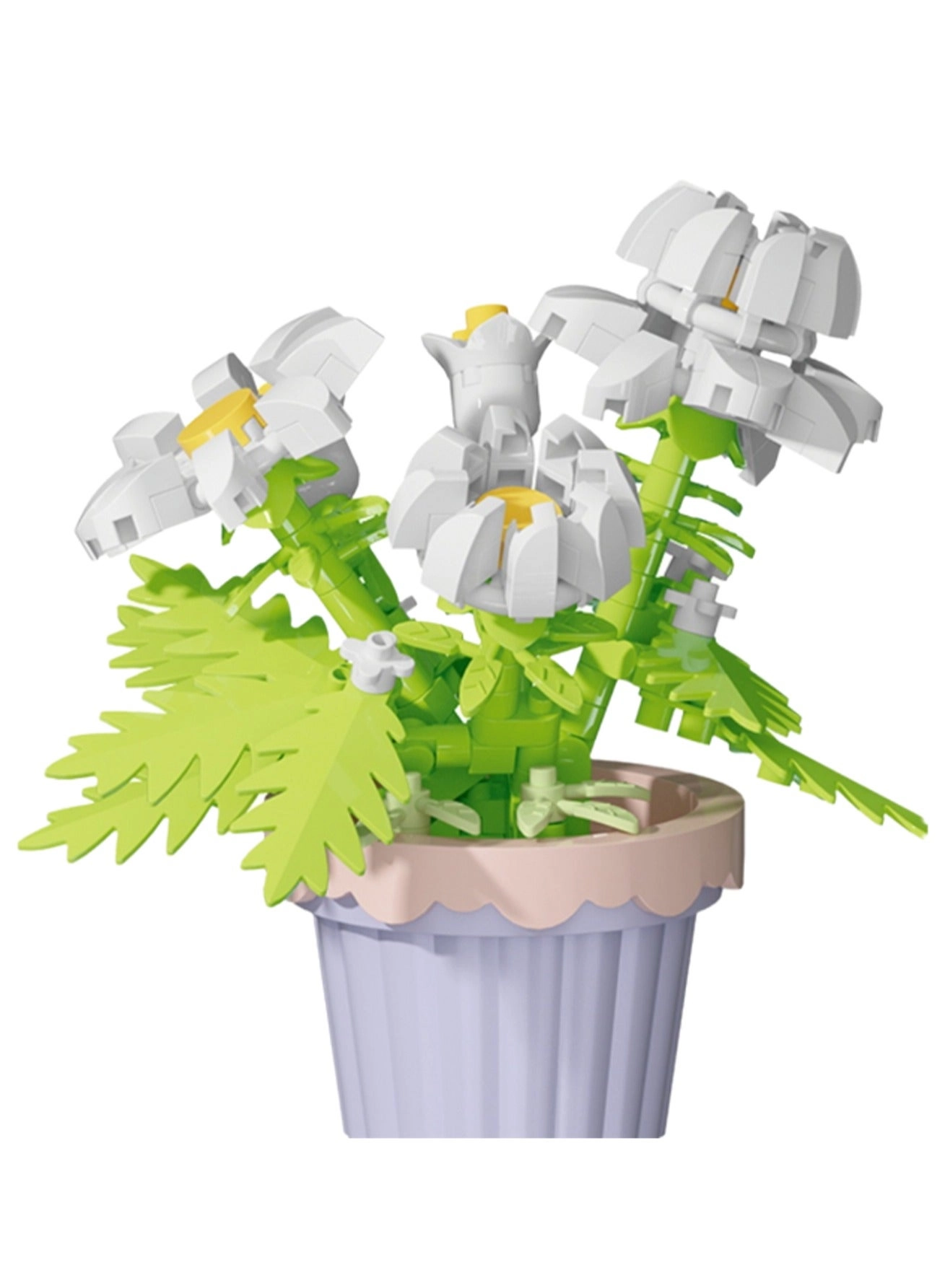 Potted Plant Series Building Block - Daisy