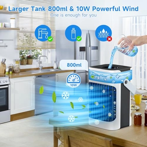 Evaporative Portable Air Cooler - 900ml
