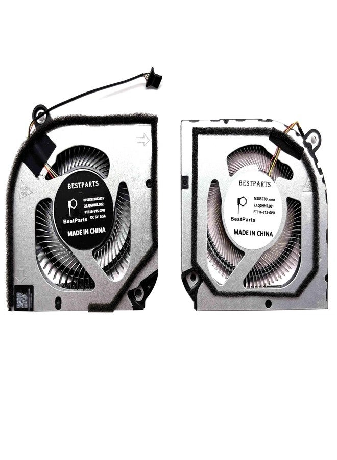 BestParts CPU Fan - ABS + GPU Fan - 5th Gen All-Metal AeroBlade 3D Fan
