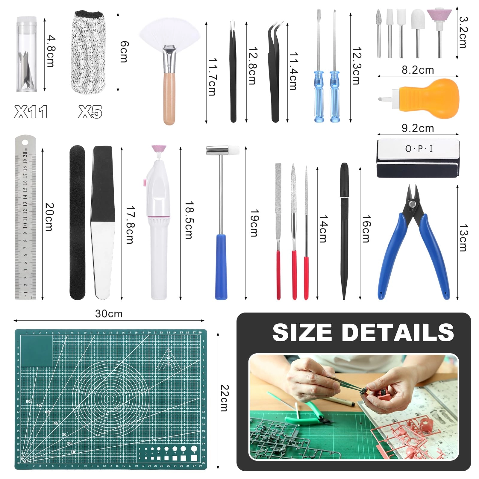 Gundam Model Tools Kit - 29PCS