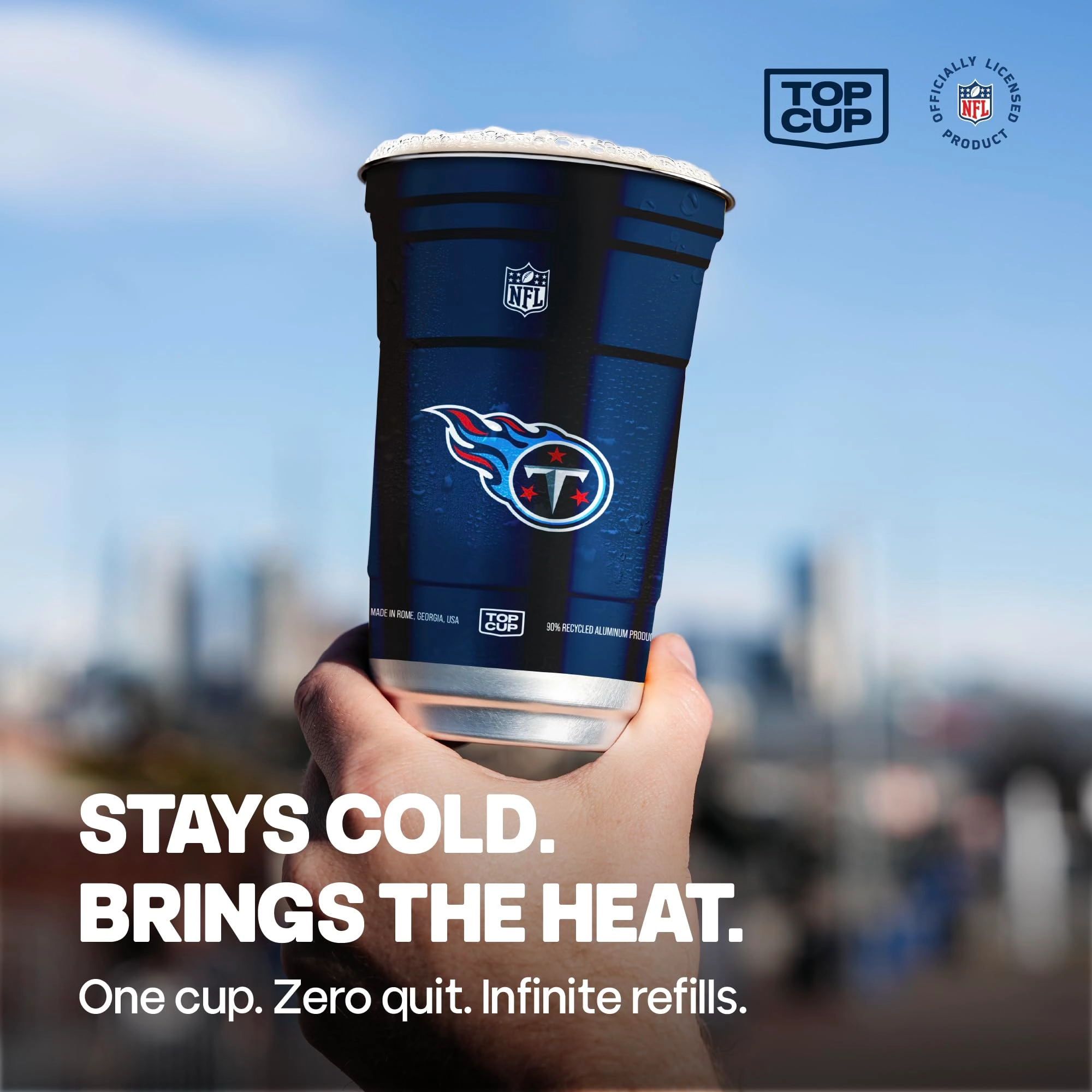 Tennessee Titans Reusable Cup - 20 pcs