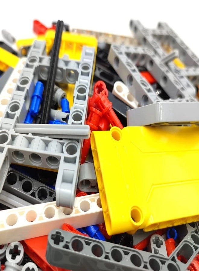 Technical Parts Beams Axles Connectors Bricks Sets - Technic Car STEM