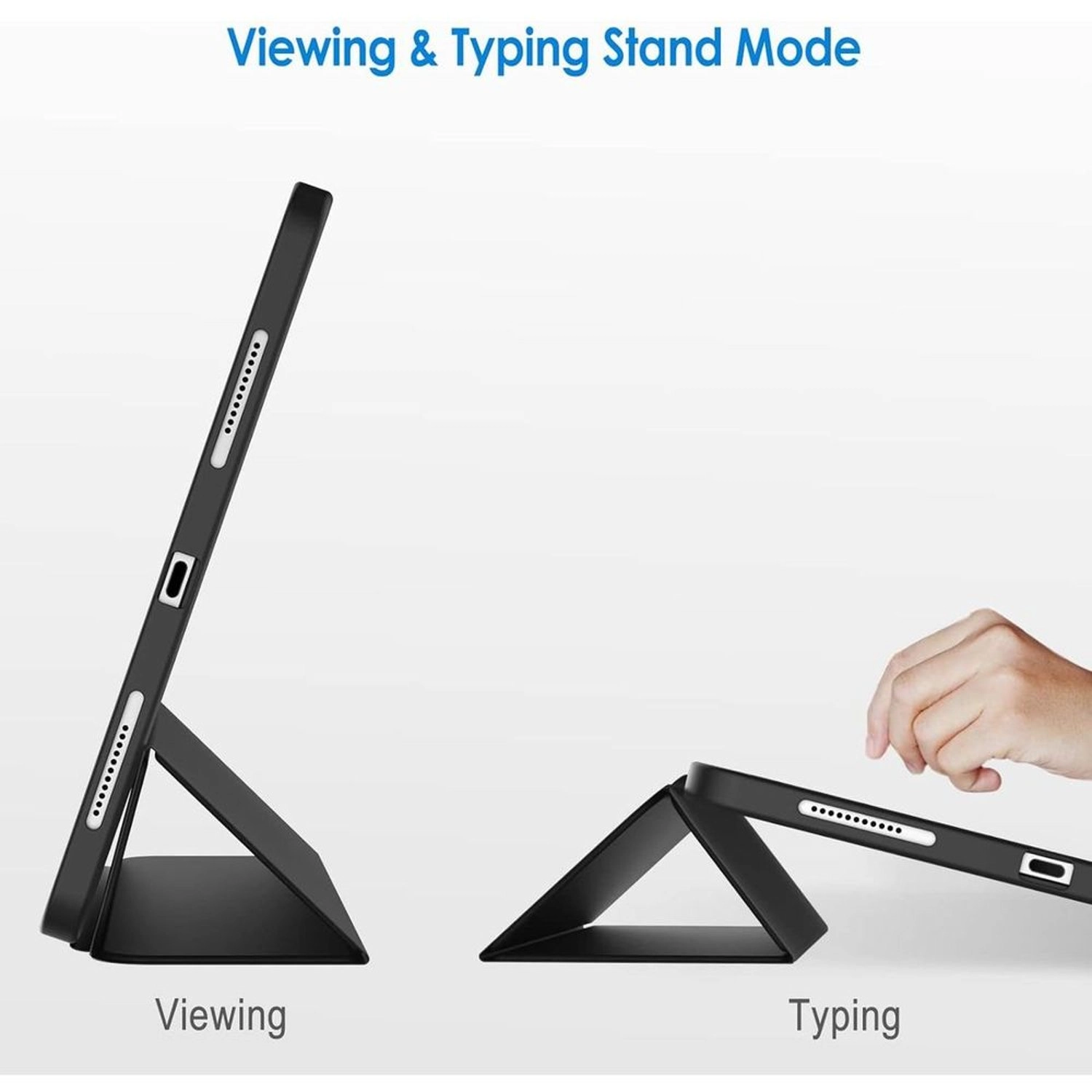 Flip Case with Pencil Holder for iPad 10.2-inch