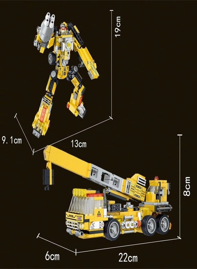 12-in-1 Construction Vehicle Building Set