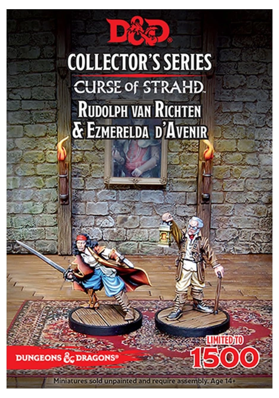 Gale Force Nine Esmeralda D'Avenir + Rudolph van Richten - Dungeons & Dragons Fantasy (GF971051)