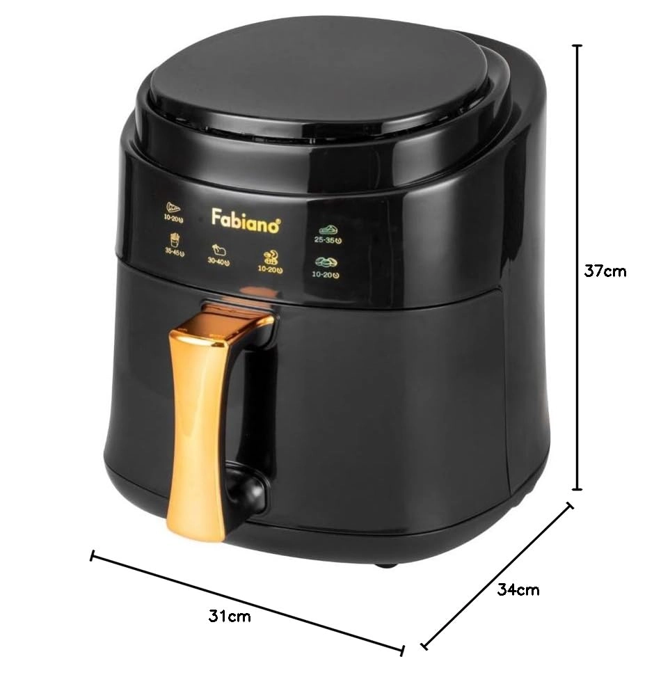 Digital Touch Control Airfryer FAB-777- BLACK