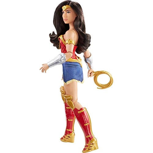 Wonder Woman Doll - 12-in Superhero with Lasso Ages 6+
