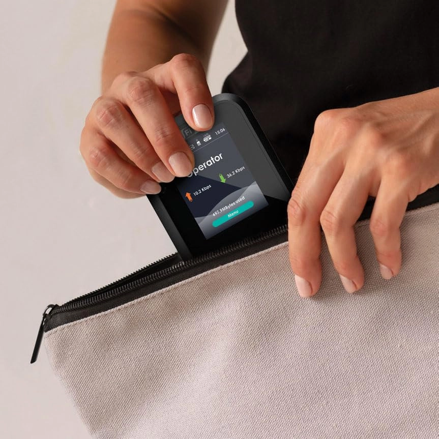 Connect 5G Portable MiFi Router - Wi-Fi 6 2.6 Gbps