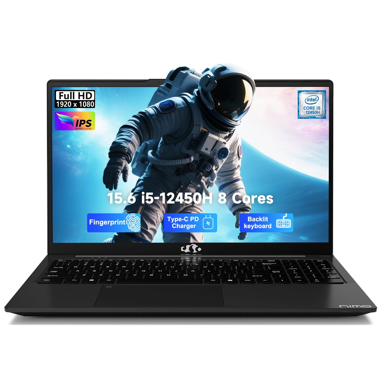 N156 - 15.6'' Core i5-12450H 16GB DDR4 1TB SSD