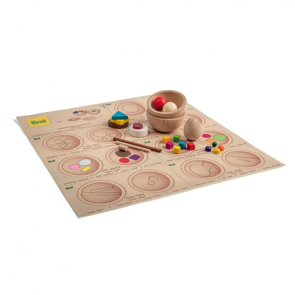 Sort And Companre Educational Game - Suitable for 4 years & above 21 pieces