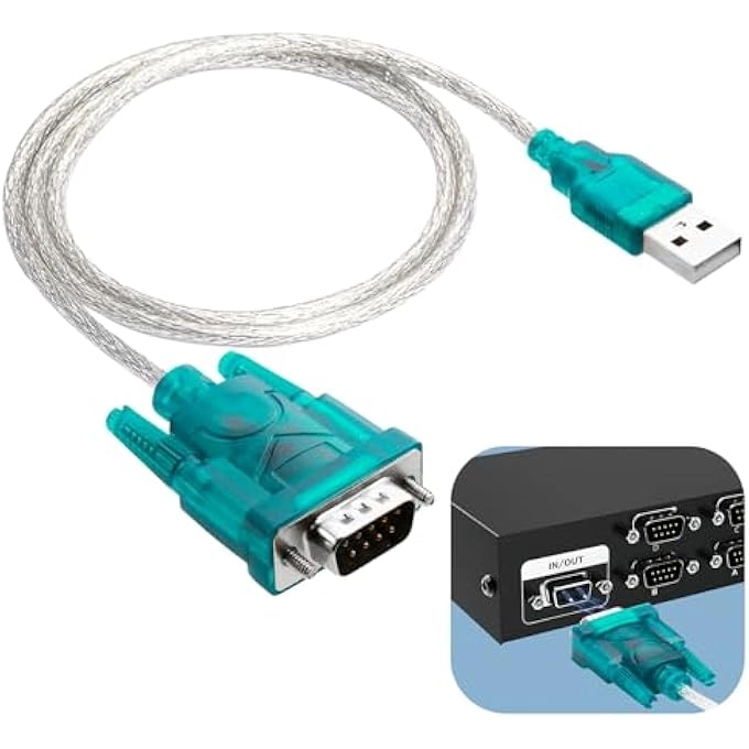 USB to DB9 Serial Converter - PL2303 9 PIN MALE