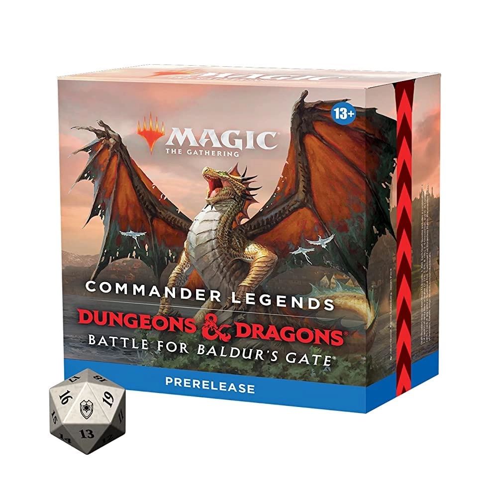Wizards of the Coast Commander Legends Battle for Baldur's Gate - 3 Draft boosters Pack